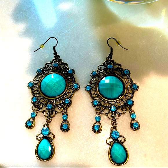 Boho Bali Style Chandelier Earrings 🌹 - Picture 2 of 6